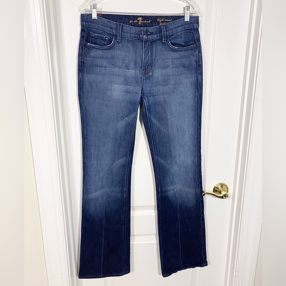 Y2K 7FAM USA Made High Waist Bootcut Jeans 7 For All Mankind Size 30